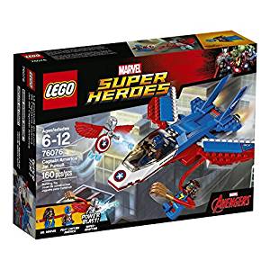 Lego Super Heroes Captain America Jet Pursuit