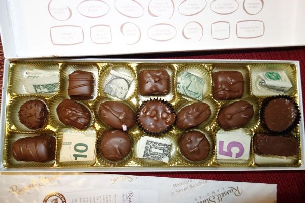 Money Chocolate Box