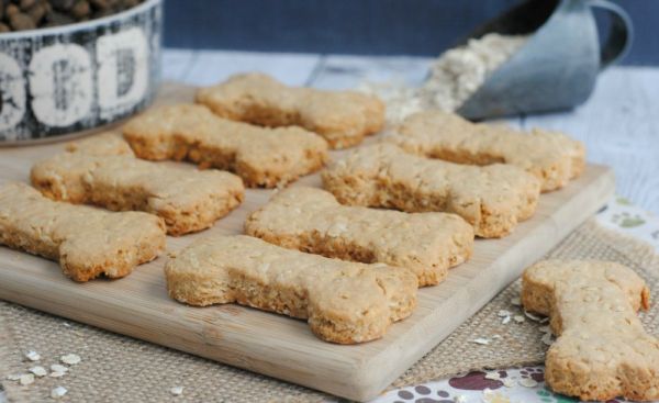 Peanut Butter Oat Cookies with Apples