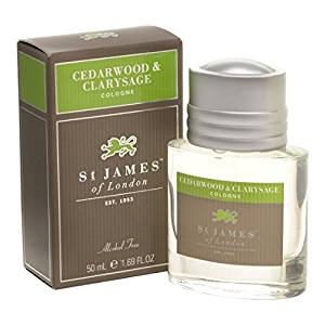 St James of London Cedarwood and Clary Sage Cologne