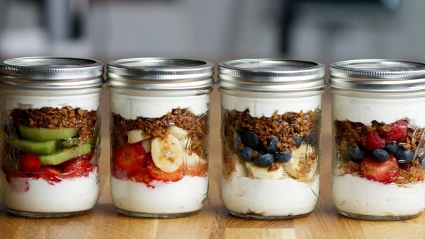 mason jar parfaits