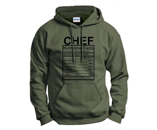 Nutritional Facts Funny Hoodie