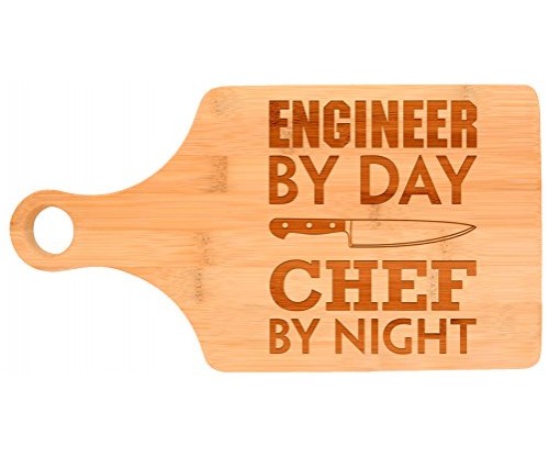 Engineer By Day Chef By Night Board