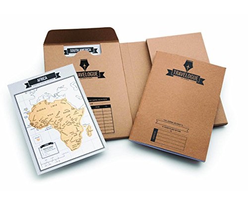 Original Travel Journal – Scratch Off World Map Diary