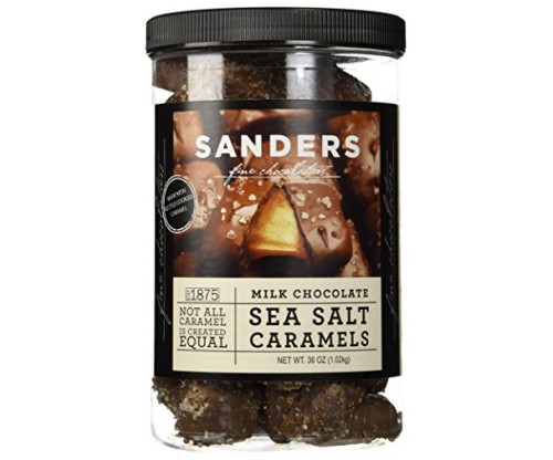 Sanders Milk Chocolate Sea Salt Caramels