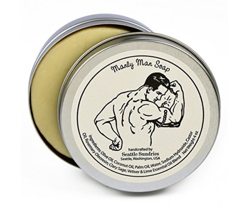 Manly Man Soap -100% Natural Skin Care Bar