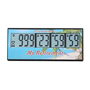  Digital Retirement Countdown Timer - AIMILAR 999 Days Count Down Timer (3-Year Warranty) by AIMILAR