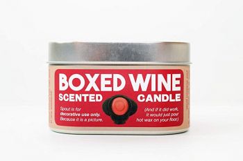 JD and Kate Industries Boxed Wine-Scented Candle
