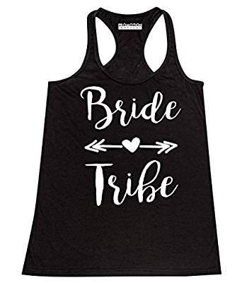 Promotion & Beyond P&B Wedding Bridal Party Gear Bride Tribe Women's Tank Top 