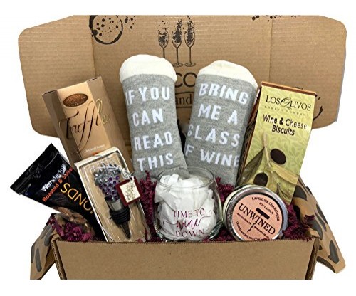 Wine Lovers Basket Box
