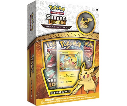Pokémon Shining Legends Pikachu Pin Box