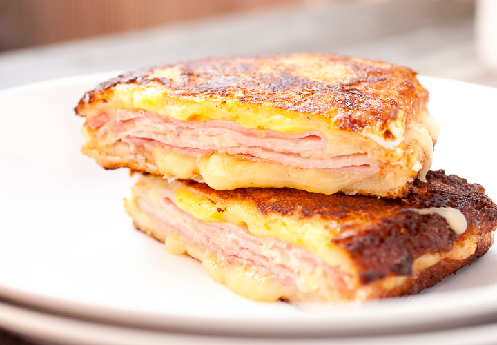 Cheese and Turkey French Toast Grilled Cheese