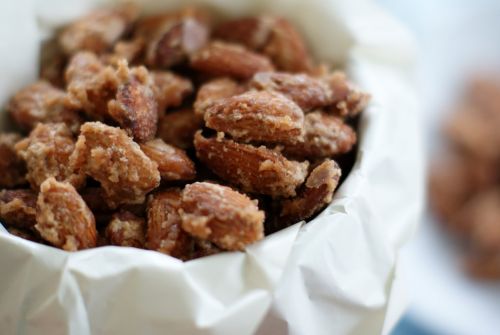 Homemade candied nuts