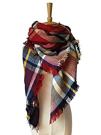 MOTINE Tartan Blanket Scarf