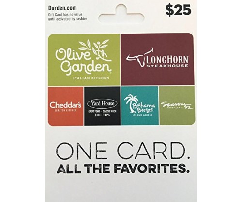 Darden Restaurants Gift Card