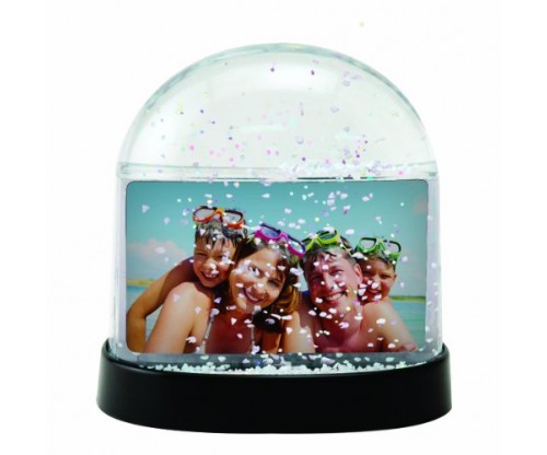 Horizontal Photo Snow Globe