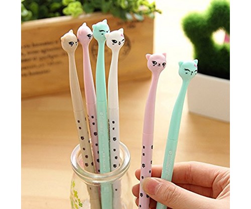 MLM Cute Cartoon Bedroom Eyes Cat Rollerball Pens