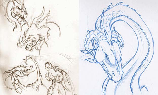 How to Draw Dragons: Step-by-Step Instructions from Tooth to Nail