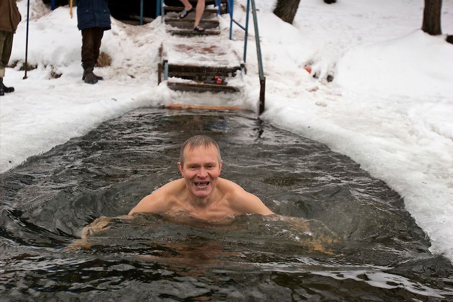 Russian ice bath