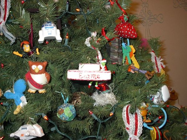 toy christmas tree ornament