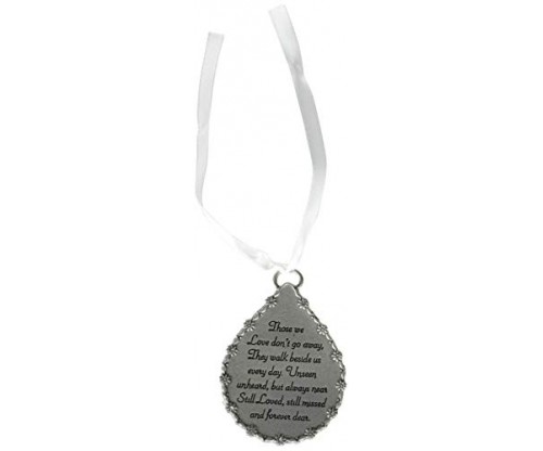 Cathedral Art Tear-Shaped Memorial Ornament