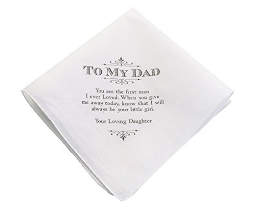 Lillian Rose White Cotton Keepsake Hankie