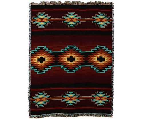Esme Southwest Geometric Woven Tapestry Throw Blanket
