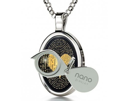 Love Necklace – Inscribed with I Love You in 120 Languages