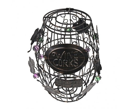 Corneria Wine Barrel Cork Cage Holder