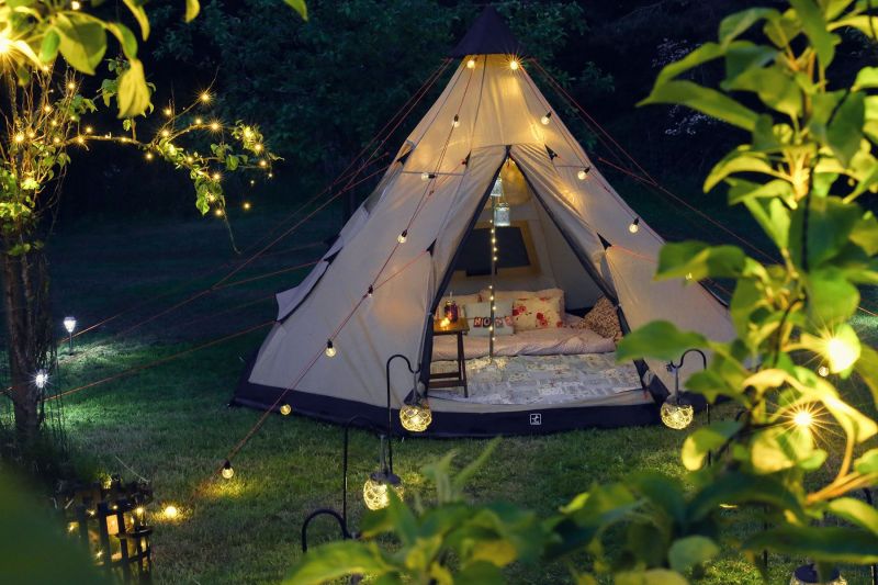 Camping in the Backyard