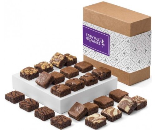 Fairytale Brownies Magic Morsel – 24 Gourmet Chocolate Basket