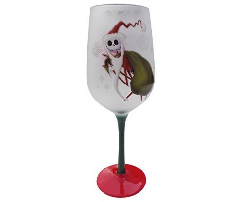 The Nightmare Before Christmas Jack Skellington Glass Goblet