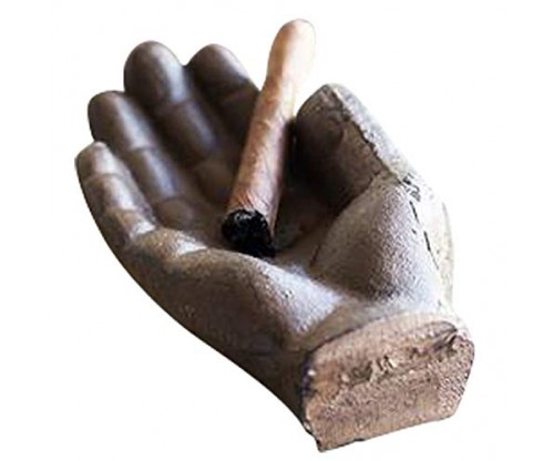 Cigar Ashtray – Cast Iron Hand Antique Ashtray