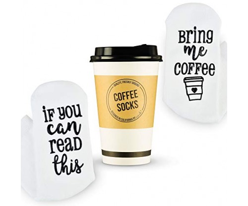 Luxury Coffee Socks with Paper Coffee Cup Gift