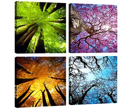 Moco Art 4 Panels Canvas