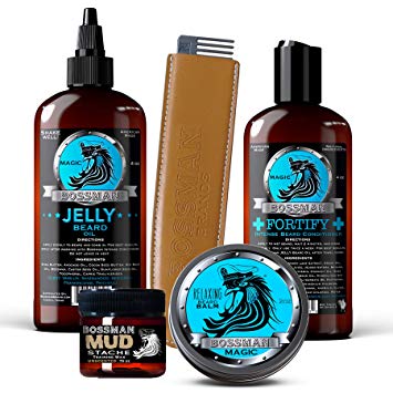 Bossman Complete Facial Hair Care kit 