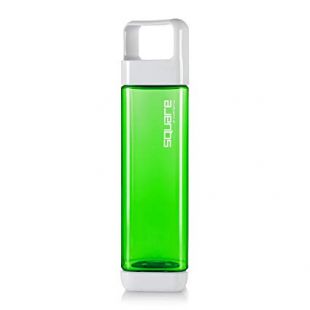 Clean Bottle The Square Leak Proof BPA-Free Tritan Plastic Sports Water Bottle