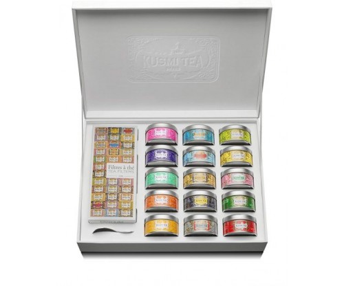 Kusmi Tea – 15 Tins of Loose Leaf Flavored Teas