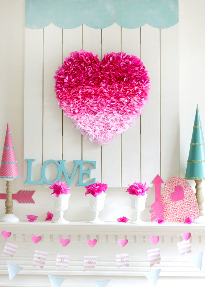 Ombre Heart with Arrow