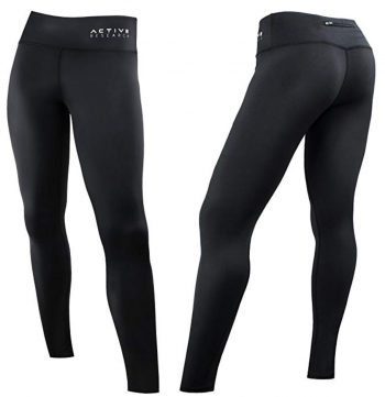 Active Research Women's Compression Pants - Athletic Tights – Leggings for Yoga, Gym, Running w/Hidden Pocket