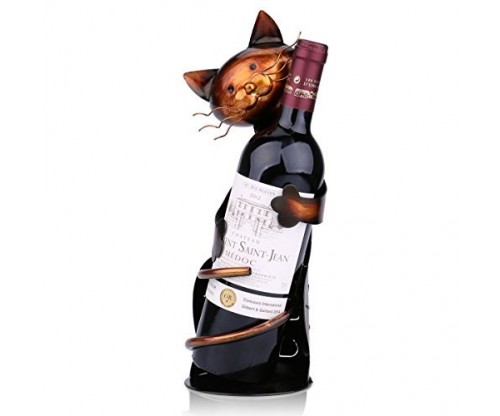 Tooarts Cat Shaped Wine Holder