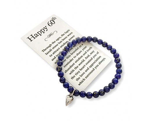 Bead Bracelet with Meaningful Message Card & Gift Box