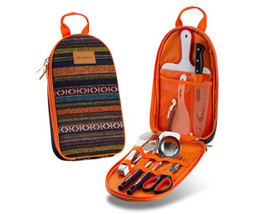 Camp Kitchen Utensil Organizer Travel Set