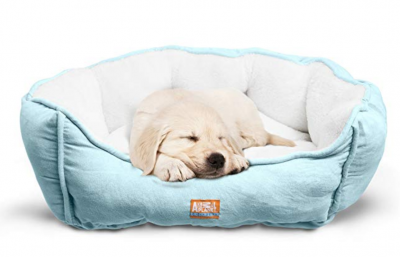 Animal Planet Cuddly Pet Bed with Durable Fabrics - Multiple Colors, Sizes, and Styles Available 