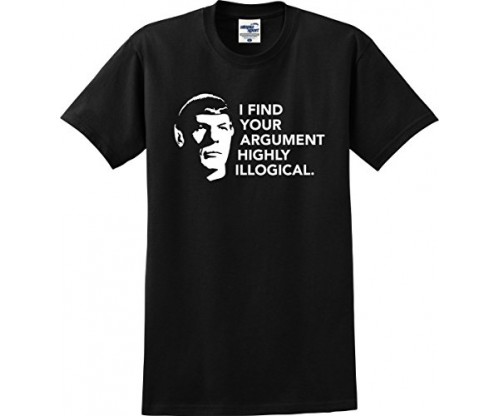 Star Trek Spock I Find Your Argument Highly Illogical Tee