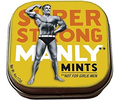 The Unemployed Philosophers Guild Manly Mints – 1 Tin of Mints