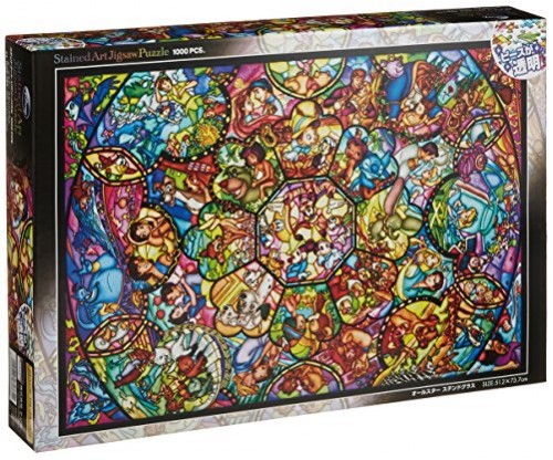 Disney Stained Art Jigsaw Puzzle