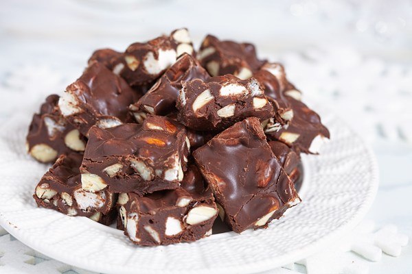 Rocky Road Fudge