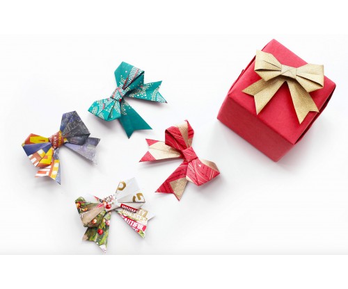 The Easiest Paper Gift Bow Tutorials