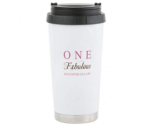 CafePress One Fabulous Daughter-In-Law Travel Mug